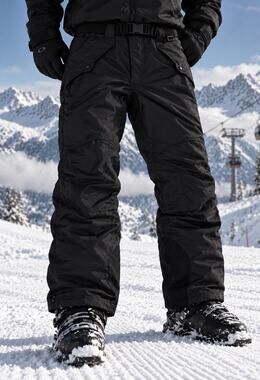 Inside Edge Men’s M Black Ski Snowboard Pants Insulated Winter Snow Pants